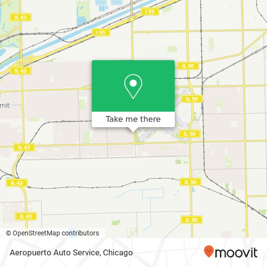 Aeropuerto Auto Service map