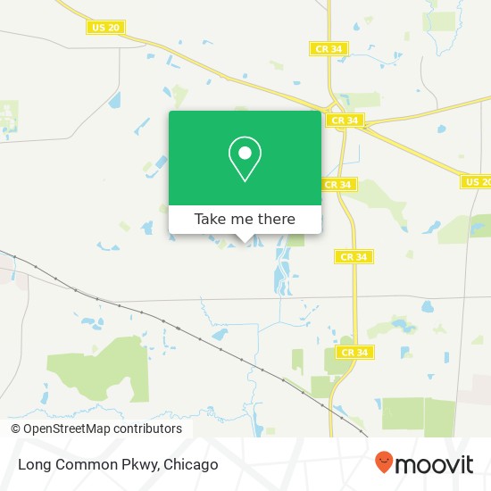 Mapa de Long Common Pkwy