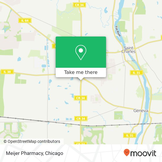 Meijer Pharmacy map
