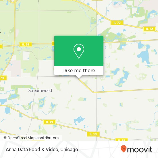 Mapa de Anna Data Food & Video