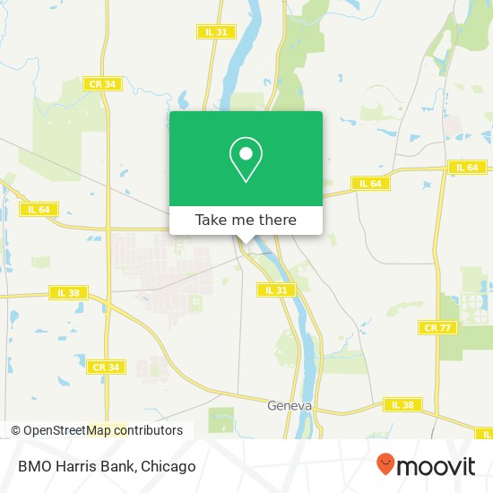 BMO Harris Bank map