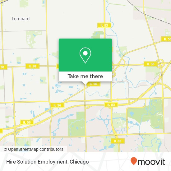 Mapa de Hire Solution Employment