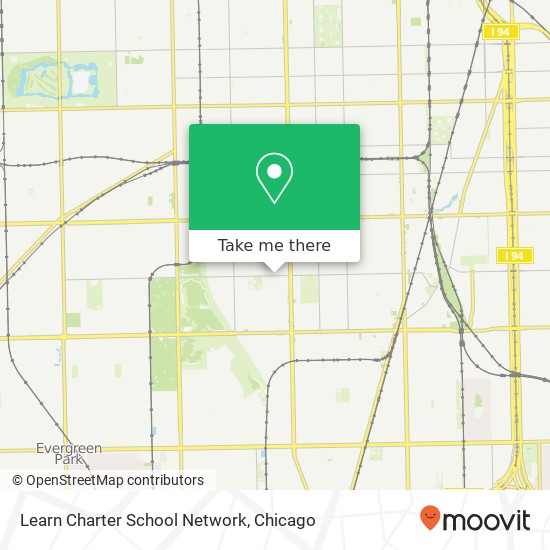 Learn Charter School Network map