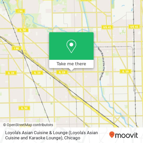 Mapa de Loyola's Asian Cuisine & Lounge (Loyola's Asian Cuisine and Karaoke Lounge)