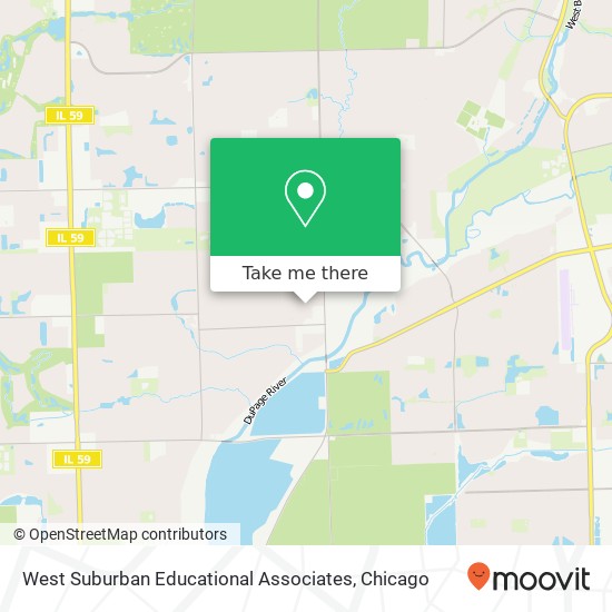 Mapa de West Suburban Educational Associates