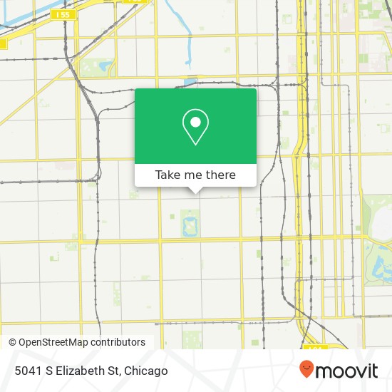 5041 S Elizabeth St map