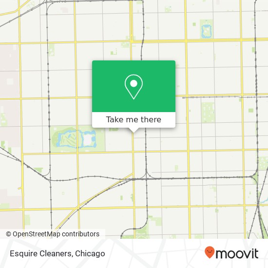 Esquire Cleaners map