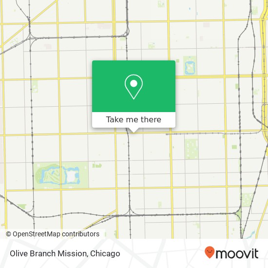 Olive Branch Mission map