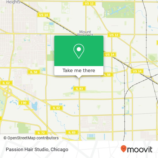 Passion Hair Studio map