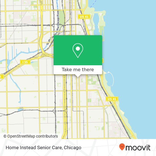 Mapa de Home Instead Senior Care