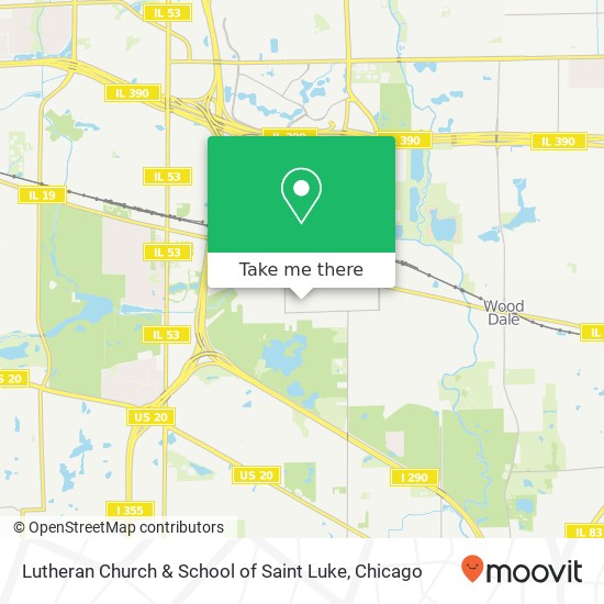 Lutheran Church & School of Saint Luke map