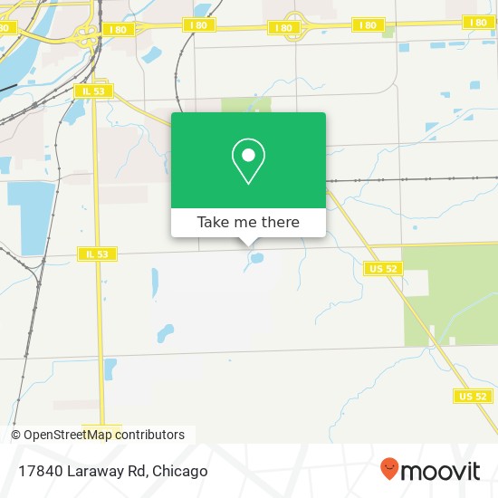 17840 Laraway Rd map