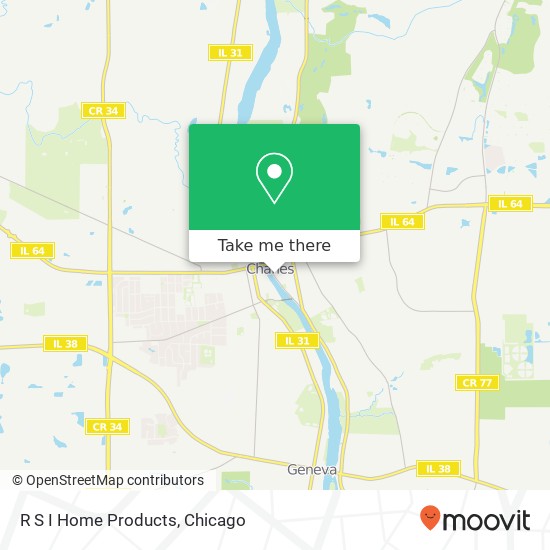 R S I Home Products map