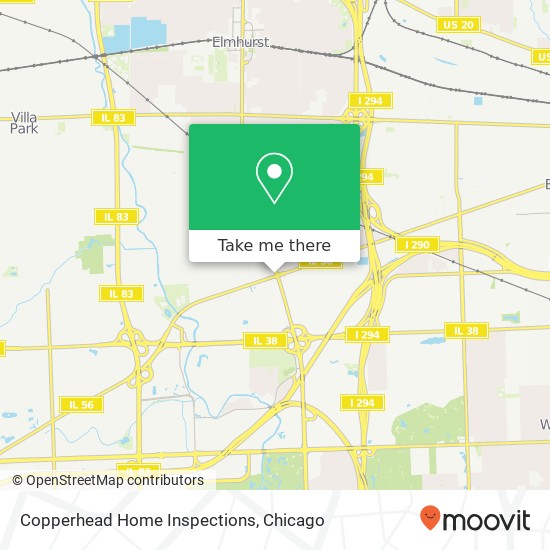 Copperhead Home Inspections map