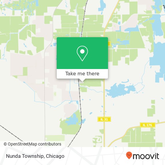 Nunda Township map