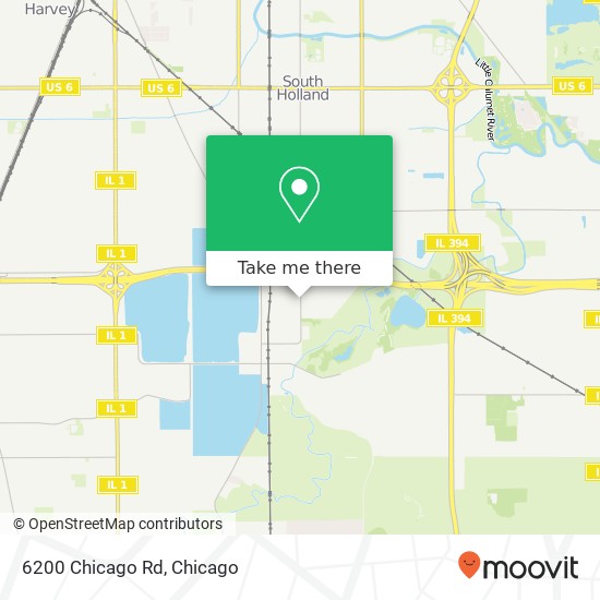 Mapa de 6200 Chicago Rd