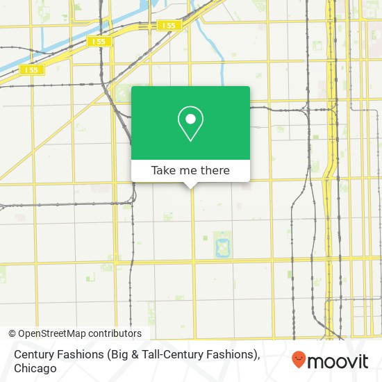 Mapa de Century Fashions (Big & Tall-Century Fashions)