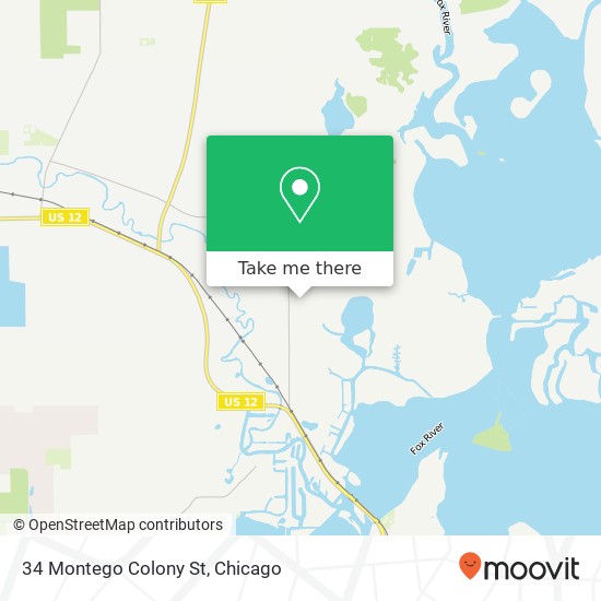 34 Montego Colony St map