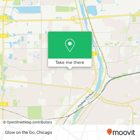 Glow on the Go map