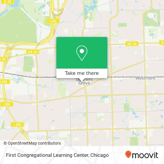 First Congregational Learning Center map