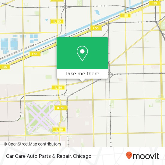 Car Care Auto Parts & Repair map