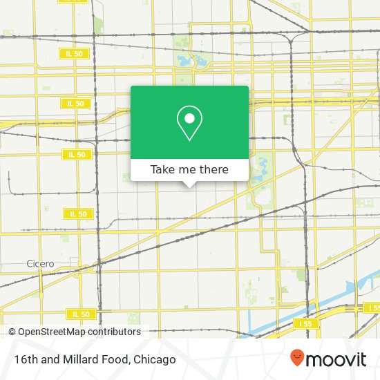 Mapa de 16th and Millard Food