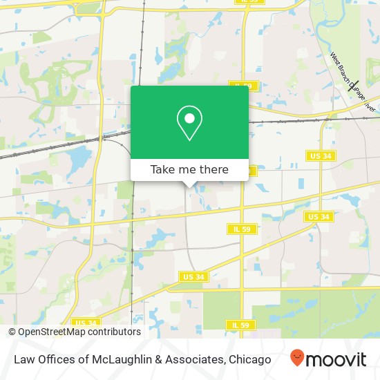 Law Offices of McLaughlin & Associates map