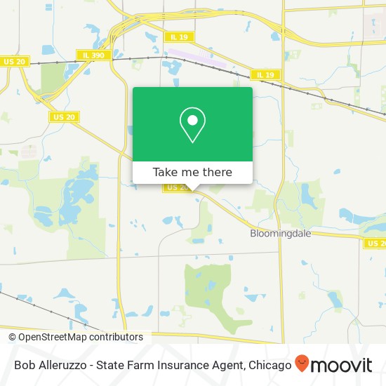 Mapa de Bob Alleruzzo - State Farm Insurance Agent