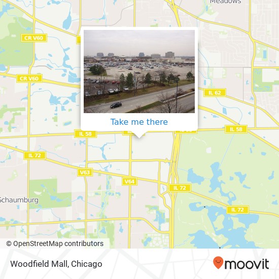 Woodfield Mall map