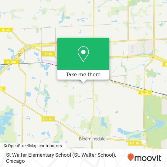 St Walter Elementary School (St. Walter School) map