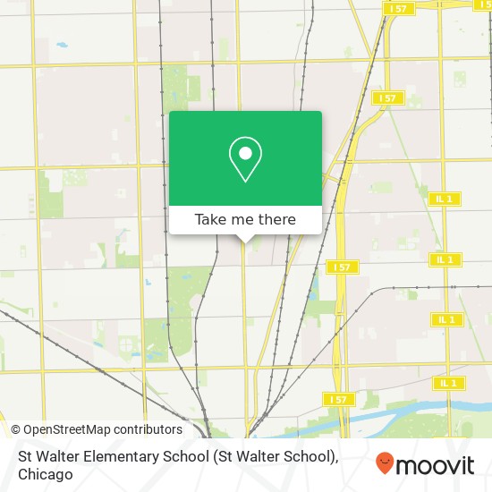 St Walter Elementary School map