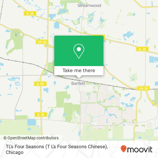 Mapa de TL's Four Seasons (T L's Four Seasons Chinese)