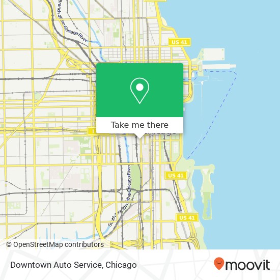 Downtown Auto Service map