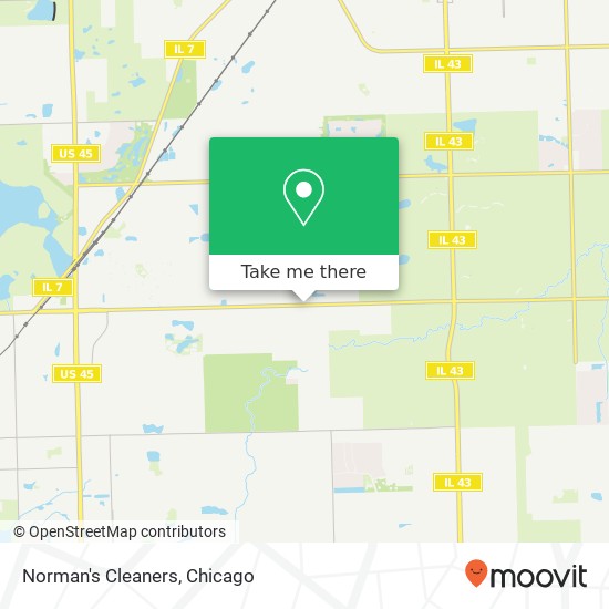 Norman's Cleaners map
