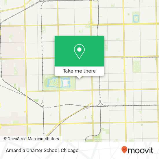 Mapa de Amandla Charter School