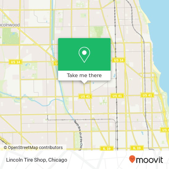 Lincoln Tire Shop map