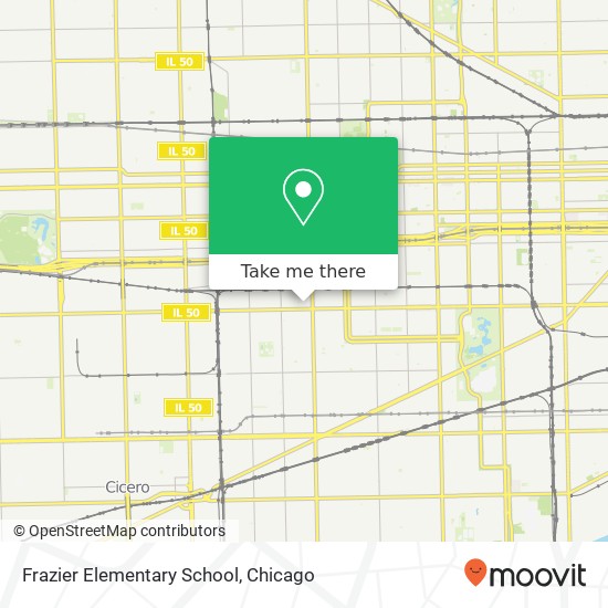 Frazier Elementary School map