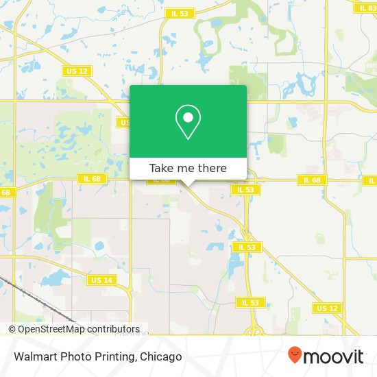 Mapa de Walmart Photo Printing