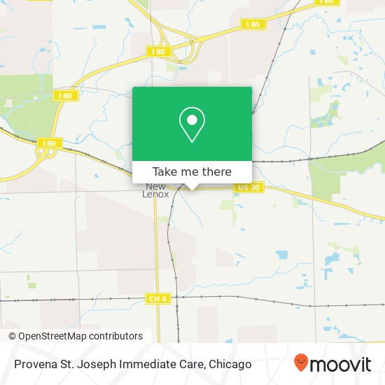 Provena St. Joseph Immediate Care map