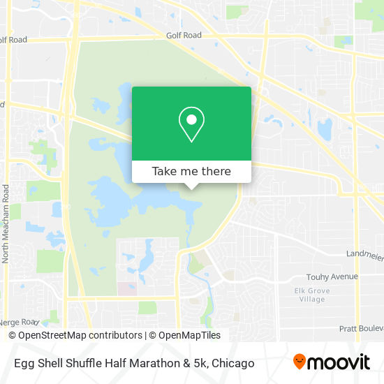 Egg Shell Shuffle Half Marathon & 5k map