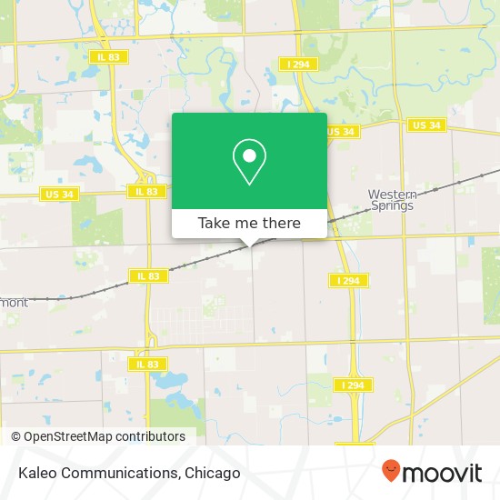 Mapa de Kaleo Communications