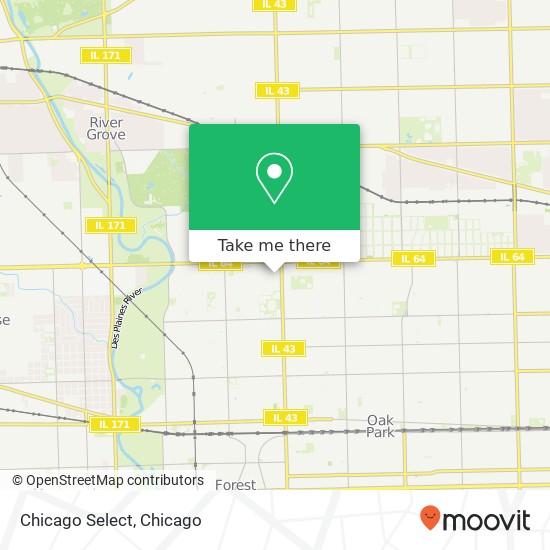 Mapa de Chicago Select