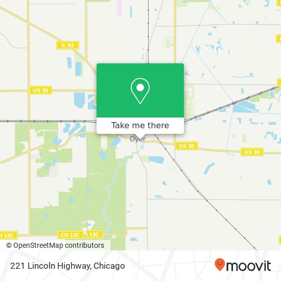 221 Lincoln Highway map