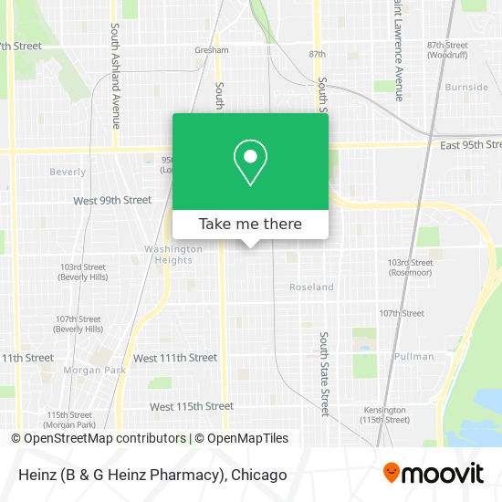 Heinz (B & G Heinz Pharmacy) map