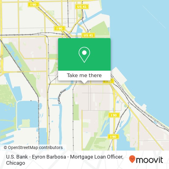 U.S. Bank - Eyron Barbosa - Mortgage Loan Officer map