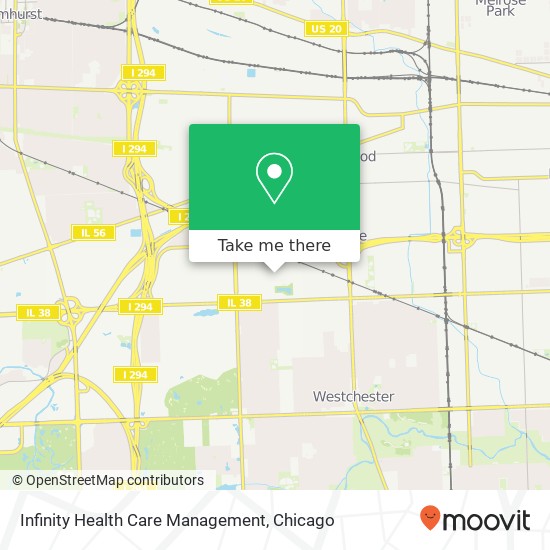 Infinity Health Care Management map