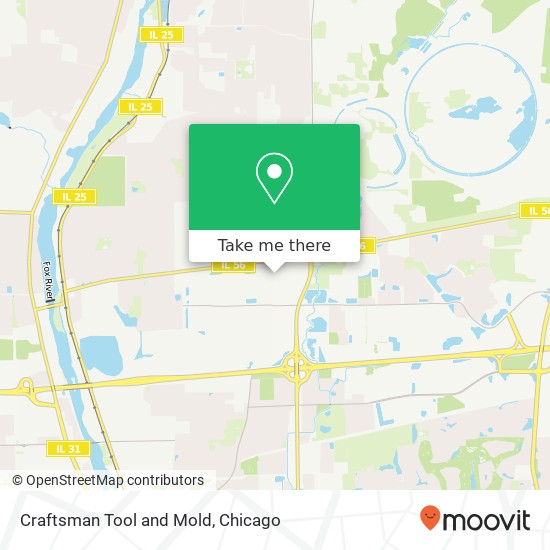 Craftsman Tool and Mold map