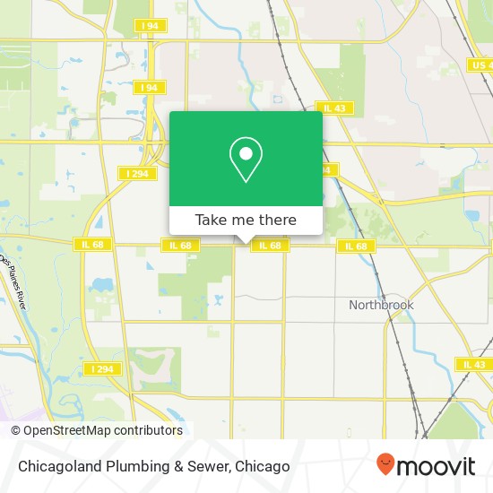 Chicagoland Plumbing & Sewer map