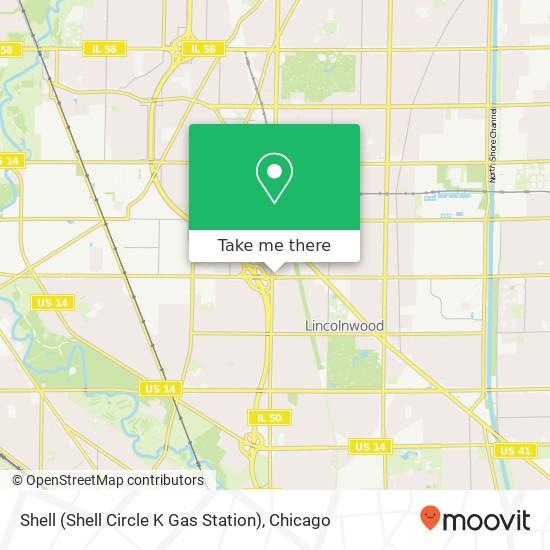 Shell (Shell Circle K Gas Station) map