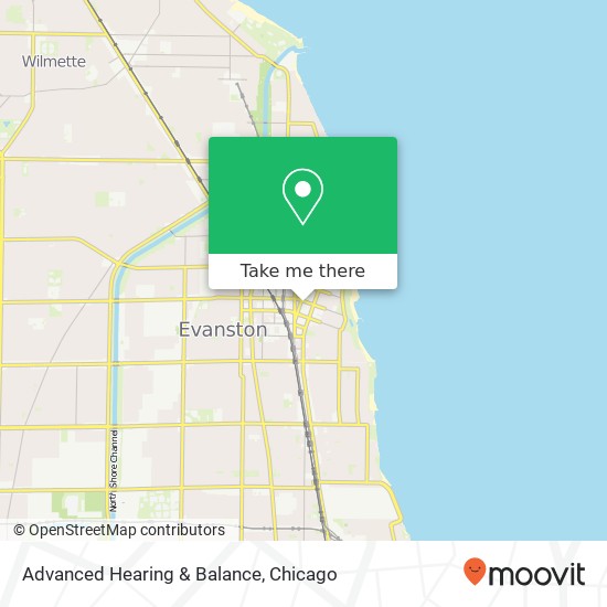 Advanced Hearing & Balance map